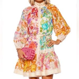 RAIE LANTERN MINI DRESS,size 1 NWOT